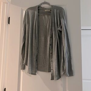 Active USA gray cardigan